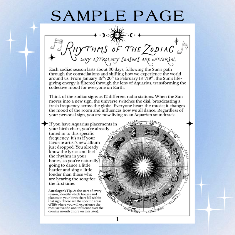Aquarius Season Guidebook | Digital Download
