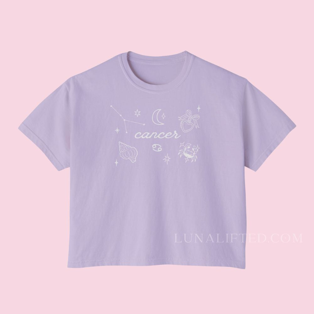 Cancer Trinkets Boxy Tee