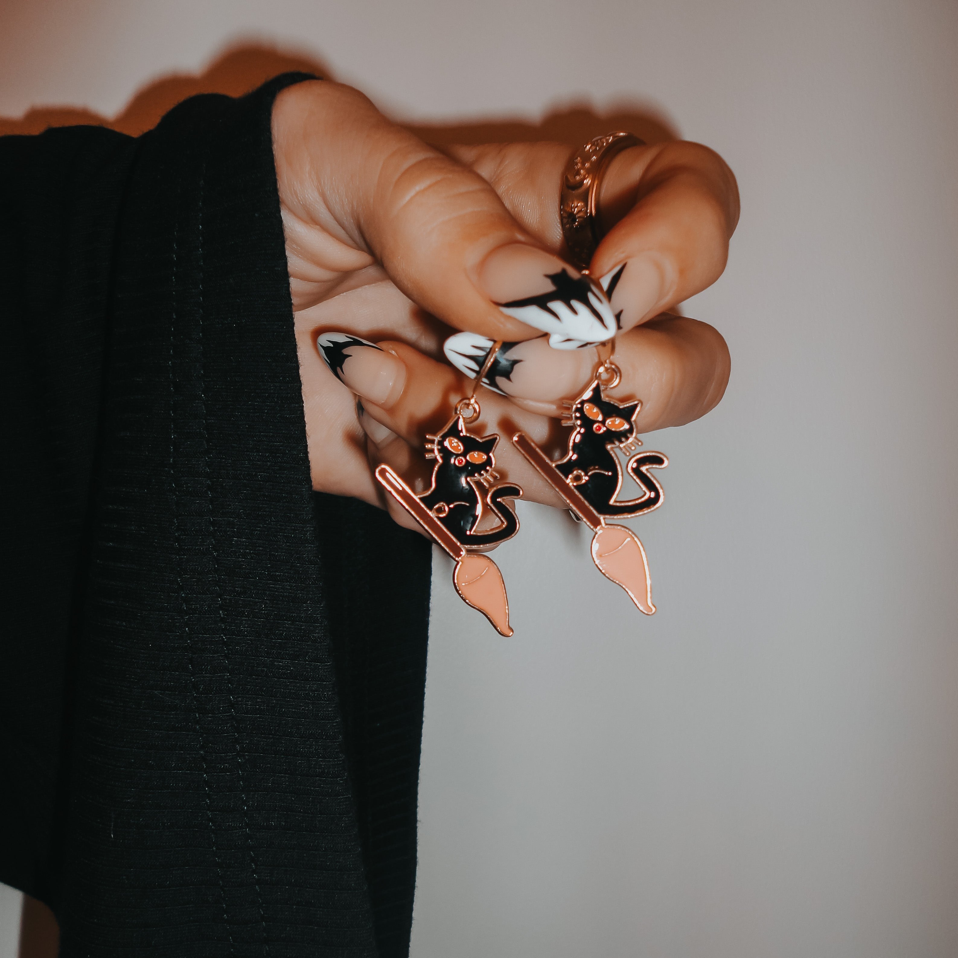 Hell Cat Earrings