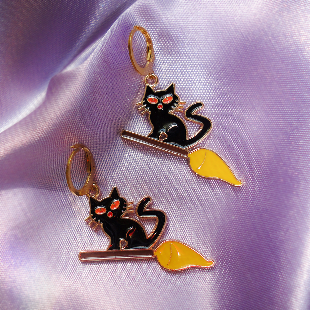 Hell Cat Earrings