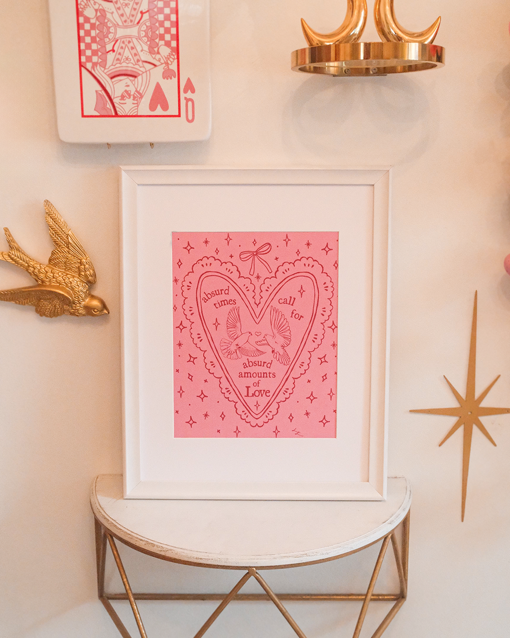 Absurd Times Art Print