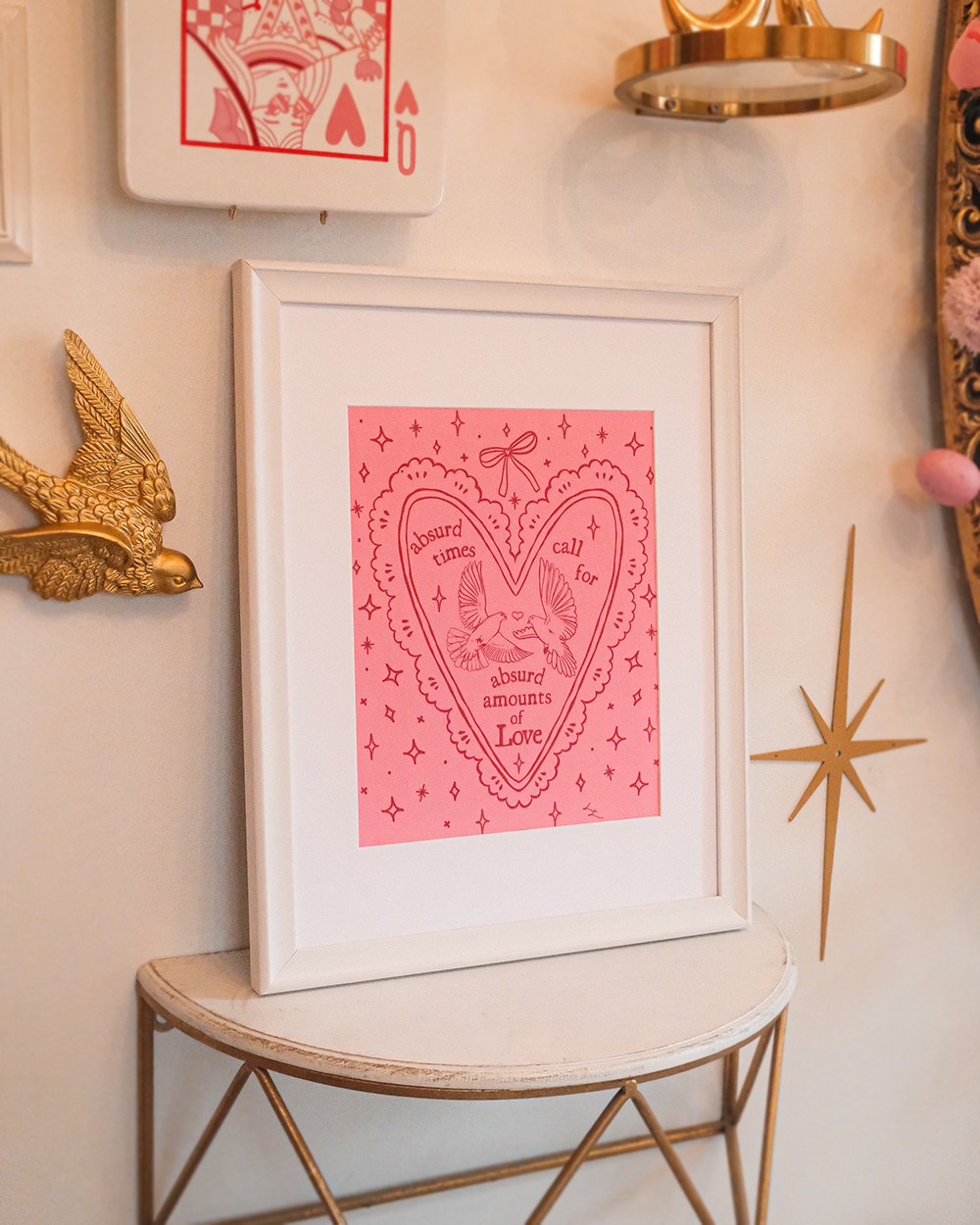 Absurd Times Art Print