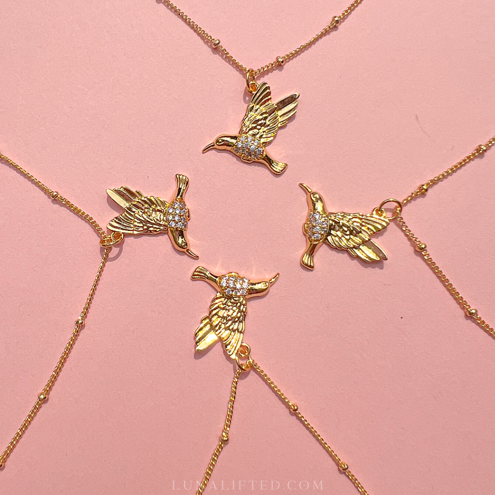 Donna Jean Humming Bird Necklace