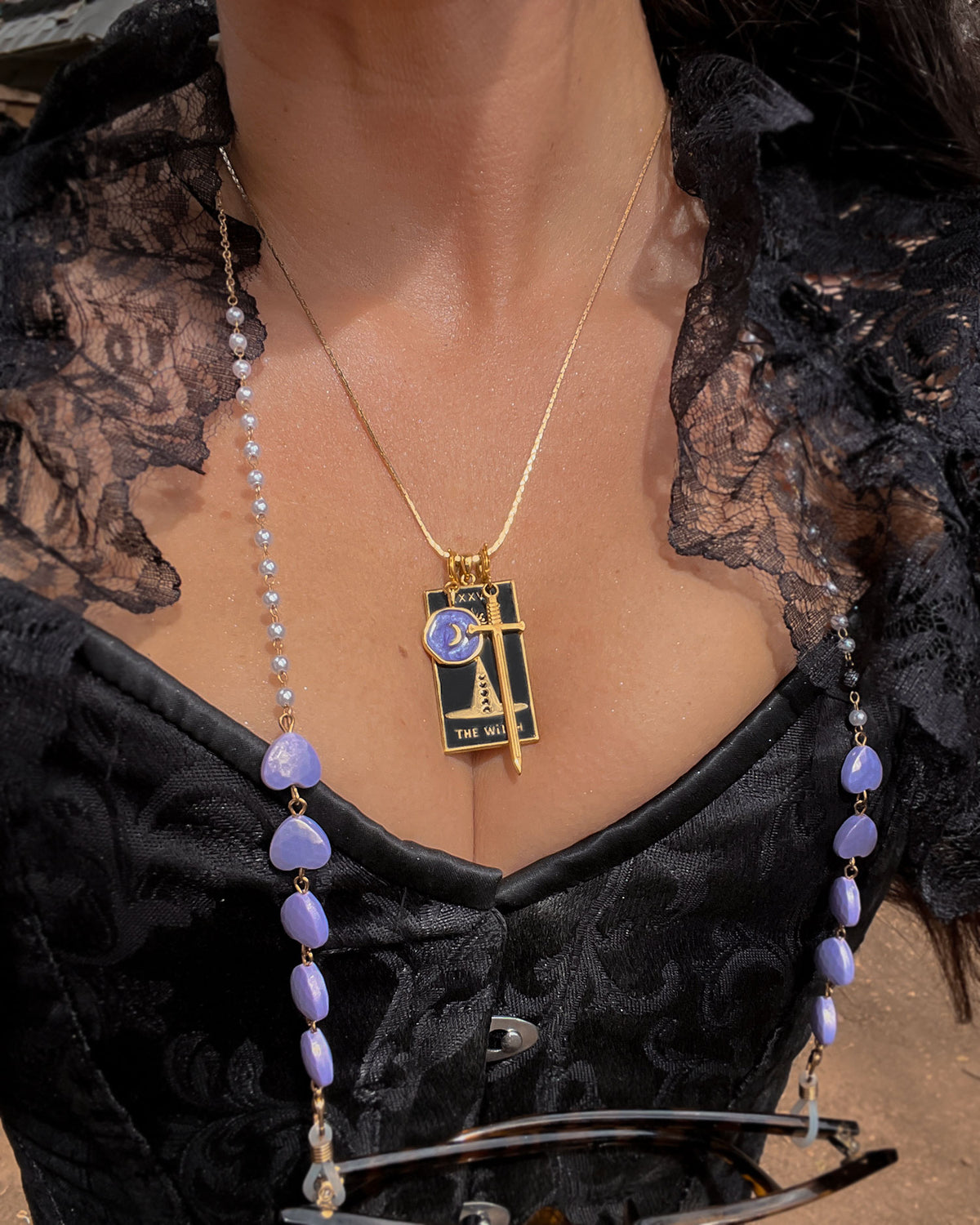 The Witch Tarot Necklace