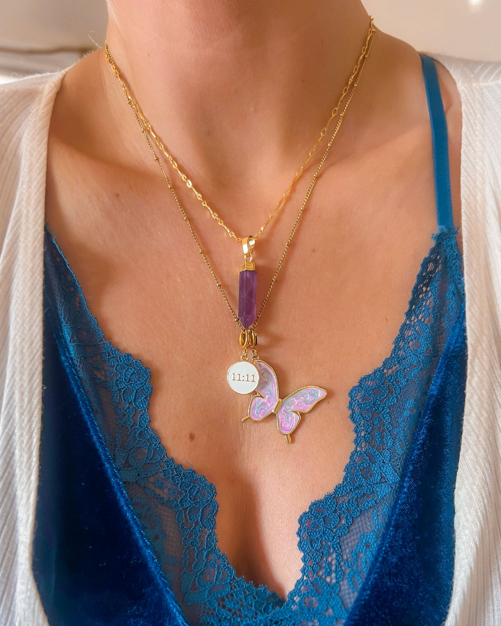 Amethyst Point Necklace