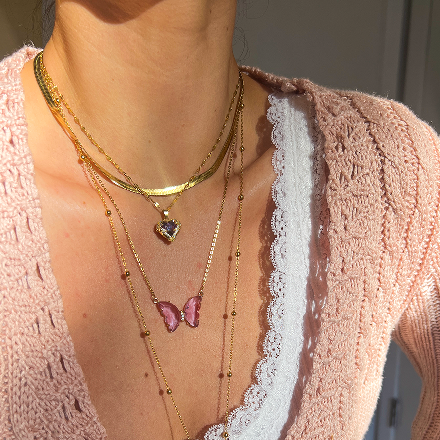 Herringbone Chain Necklace