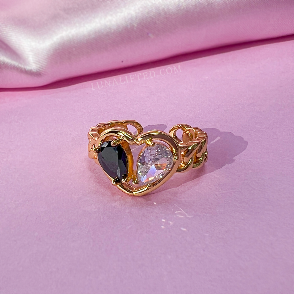 Shadow Heart Ring