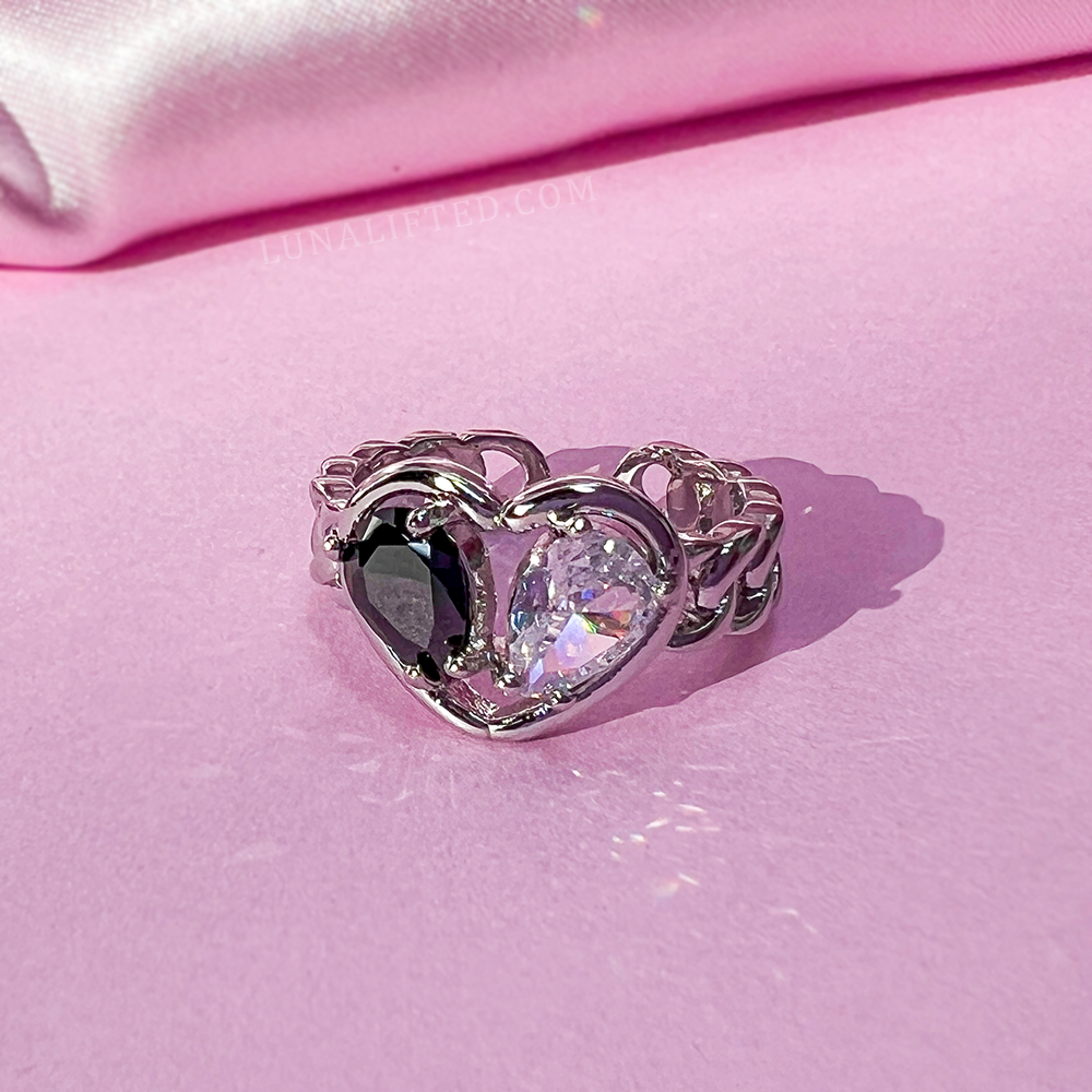 Shadow Heart Ring