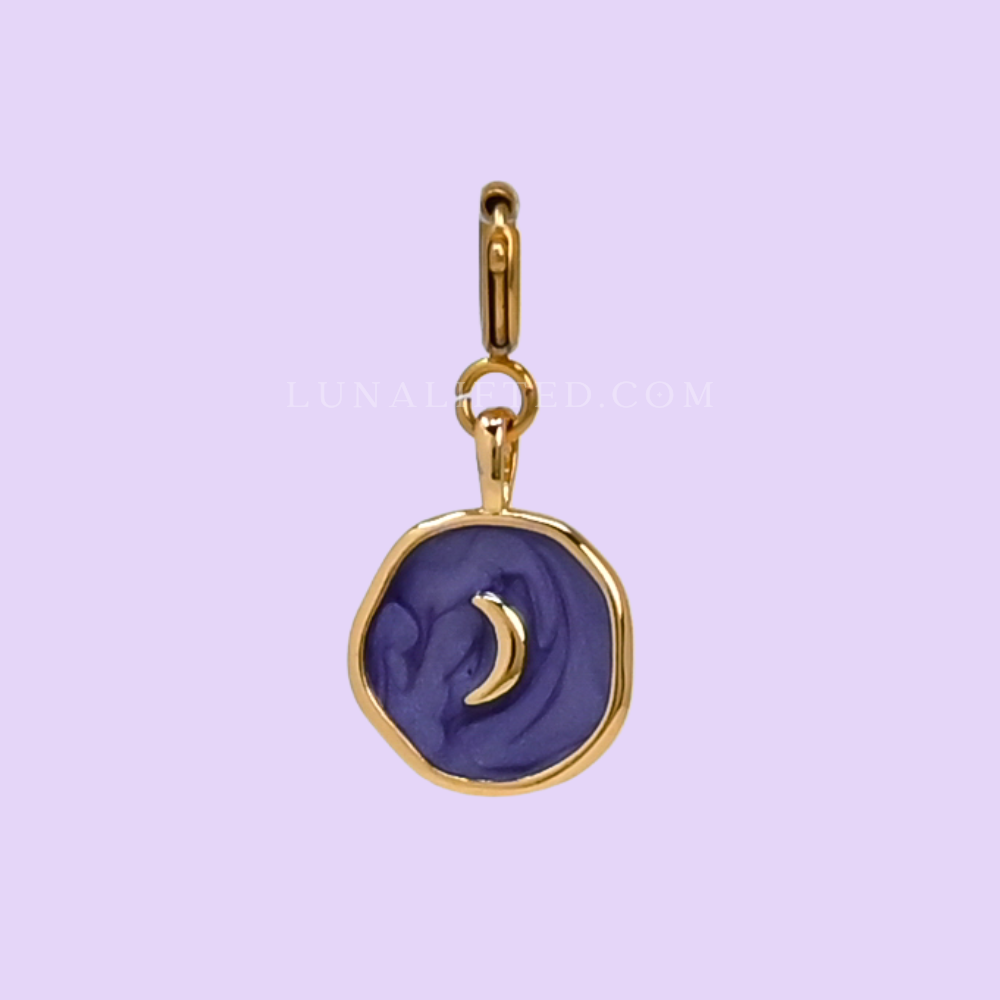 Lavender Moon Charm