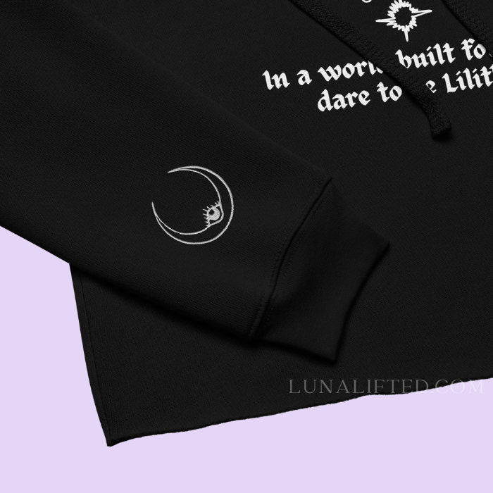 Lilith Crop Hoodie