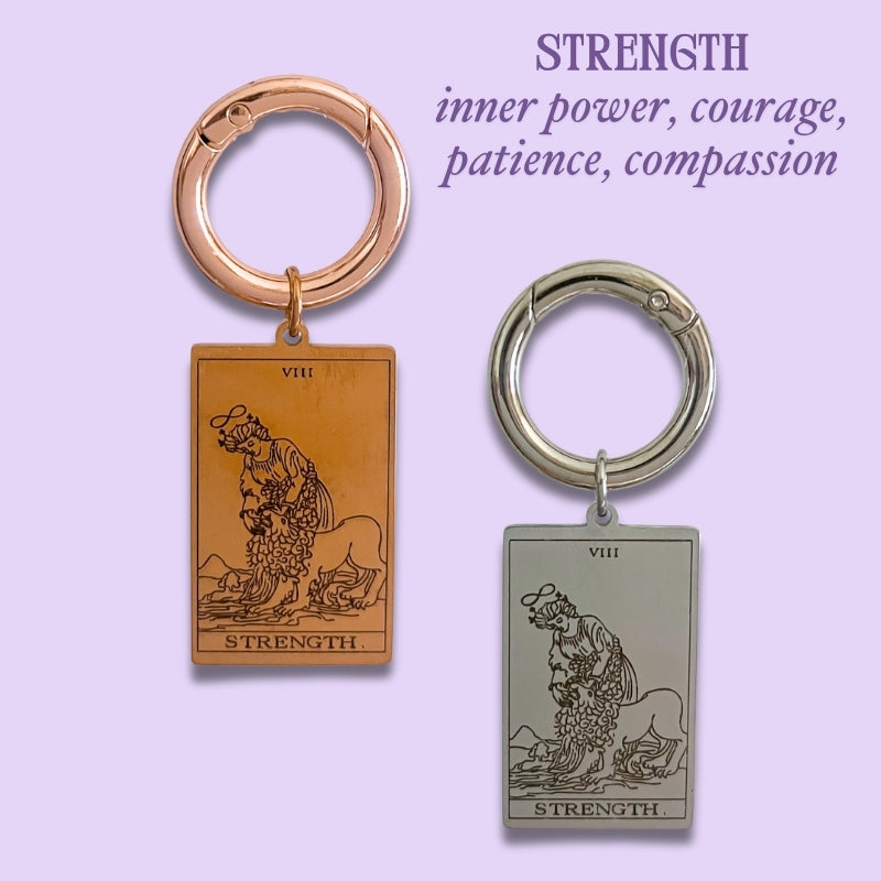 Tarot Card Bag Charm
