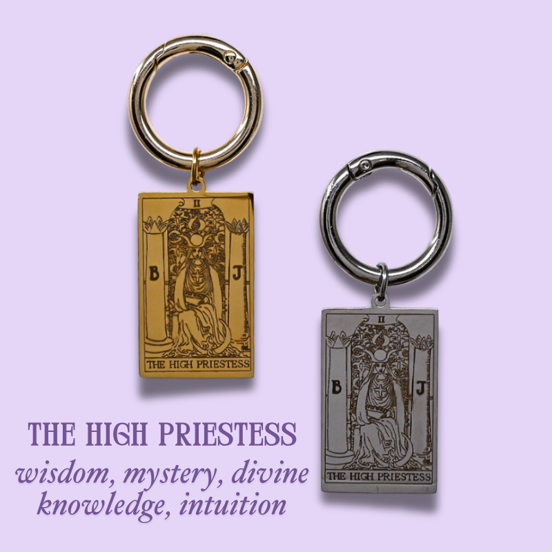 Tarot Card Bag Charm