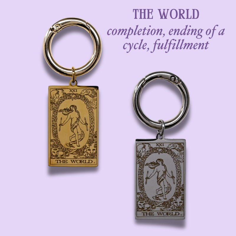 Tarot Card Bag Charm