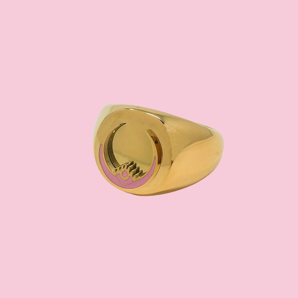 Luna Signet Ring