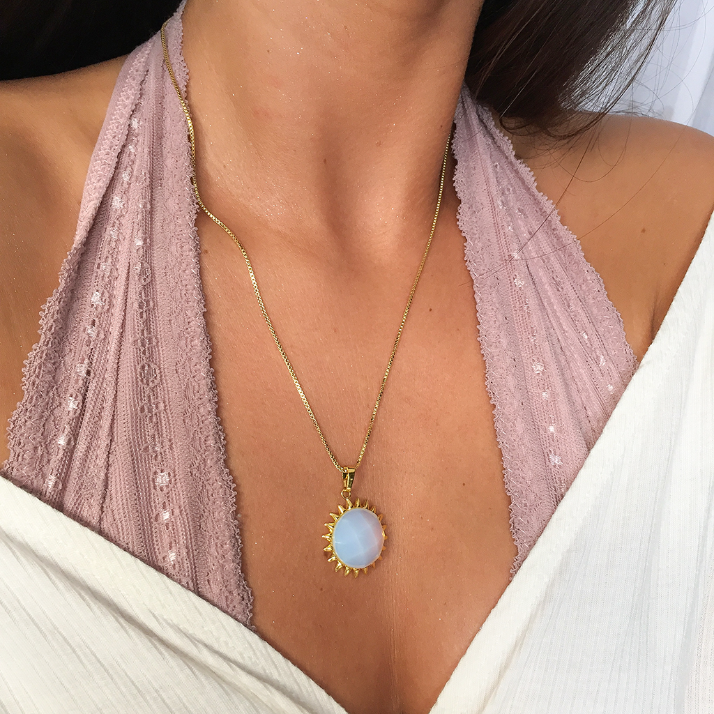 Opal Sunset Necklace