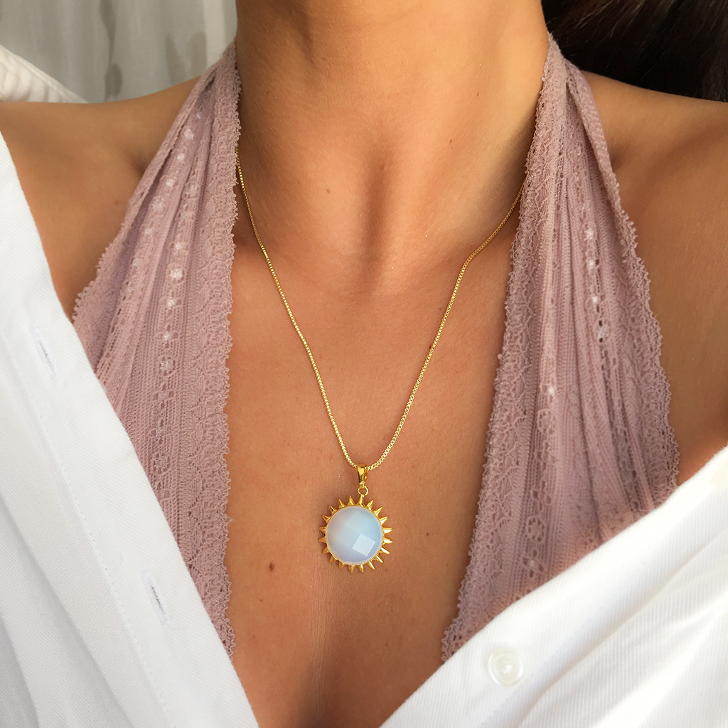 Opal Sunset Necklace