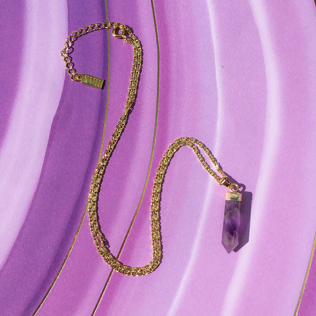 Amethyst Point Necklace