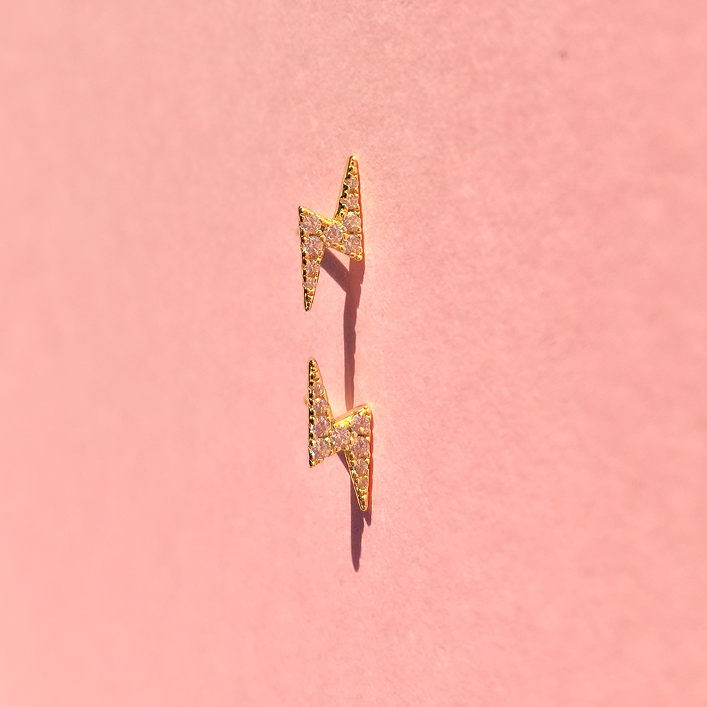 Lightning Bolt Studs