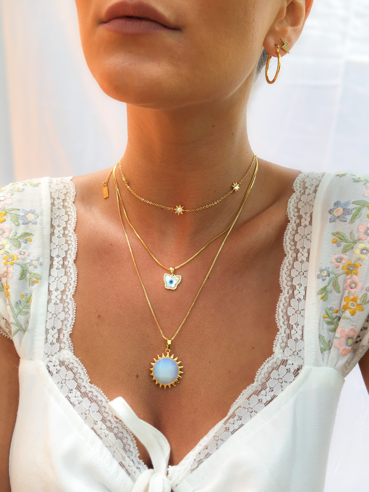 Opal Sunset Necklace