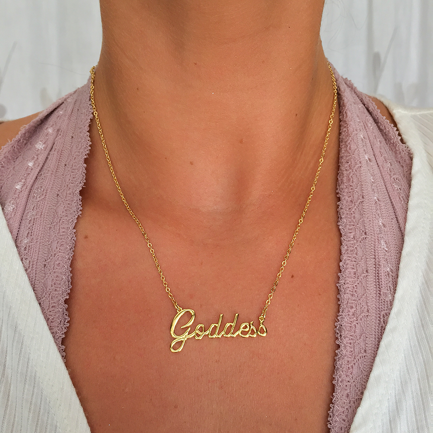 Goddess Namesake Necklace