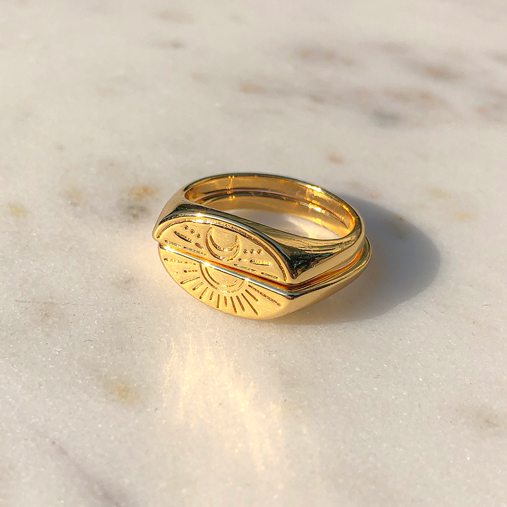 Twin Flame Friendship Ring