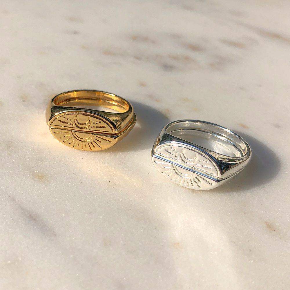 Twin Flame Friendship Ring