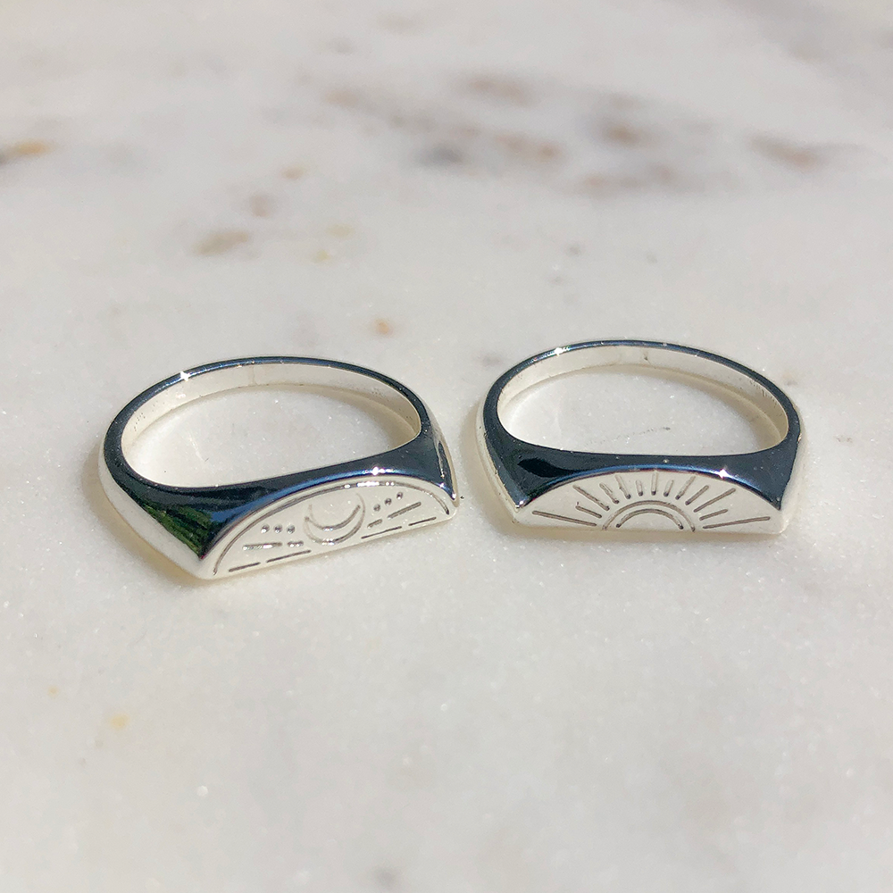 Twin Flame Friendship Ring