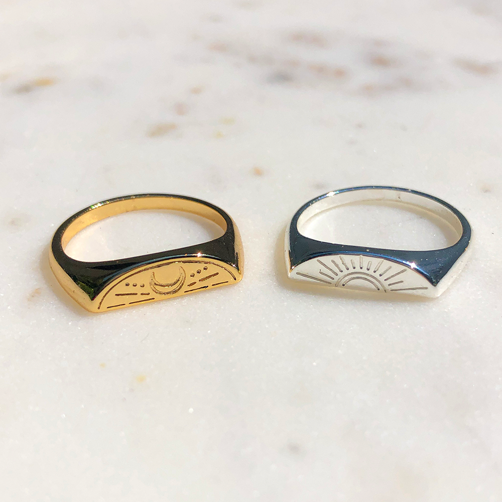 Twin Flame Friendship Ring