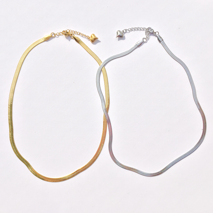 Herringbone Chain Necklace