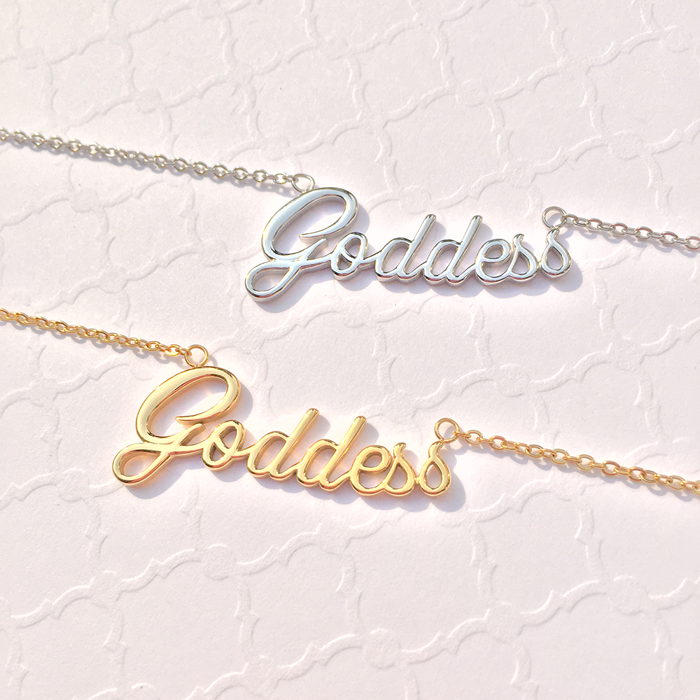 Goddess Namesake Necklace