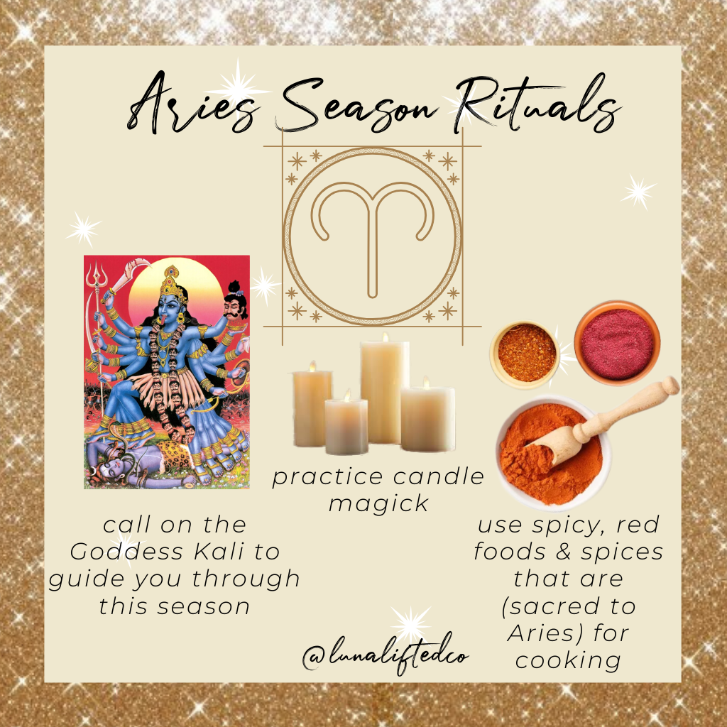 Aries, Divine Masculine, Kali, and Candle Magick