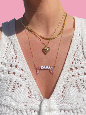 Angel Number Necklace - Gold