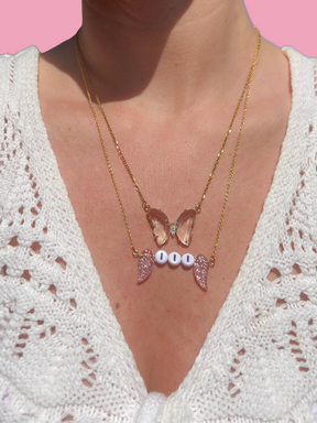 Angel Number Necklace - Gold