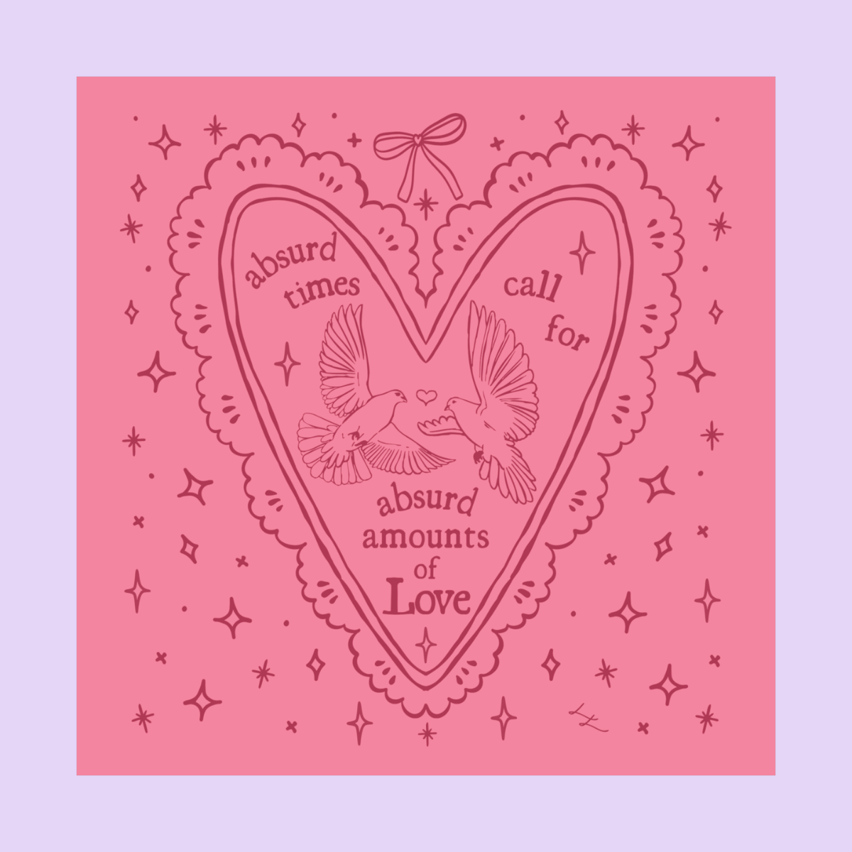 Absurd Times Art Print