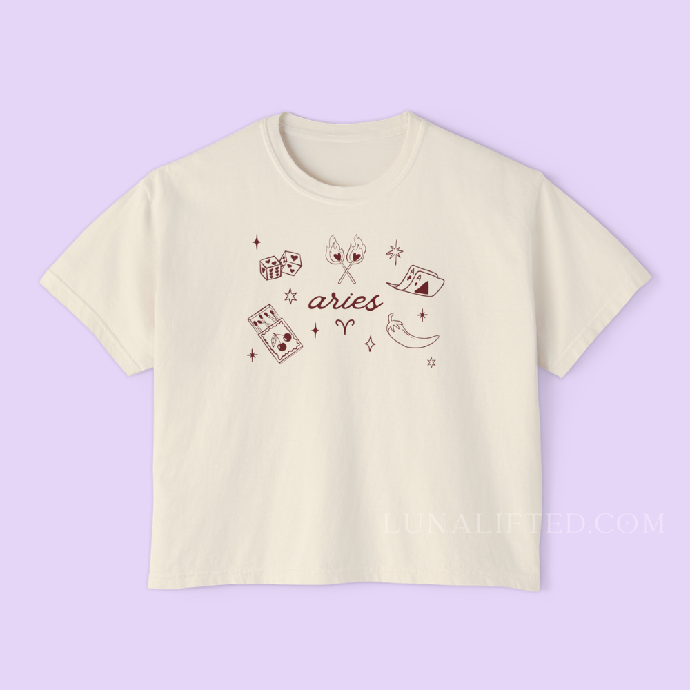 Aries Trinkets Boxy Tee