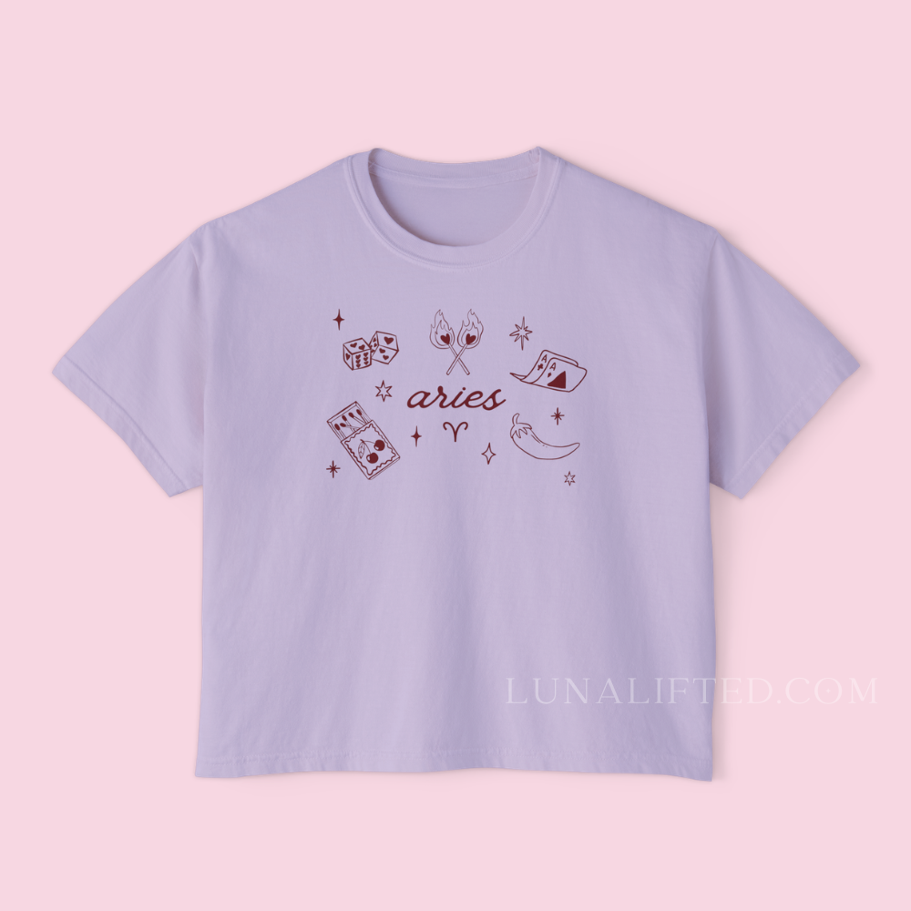 Aries Trinkets Boxy Tee