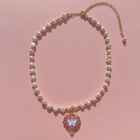 Butterfly Maiden Pearl Necklace