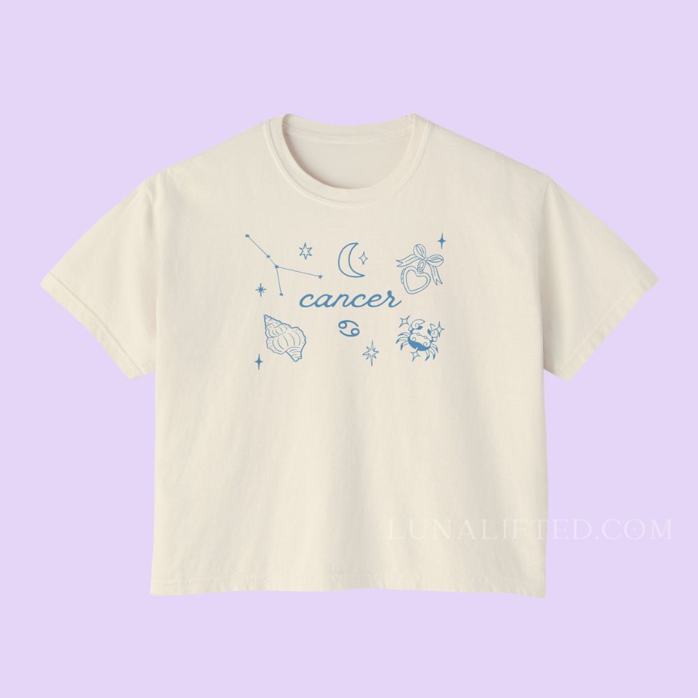 Cancer Trinkets Boxy Tee