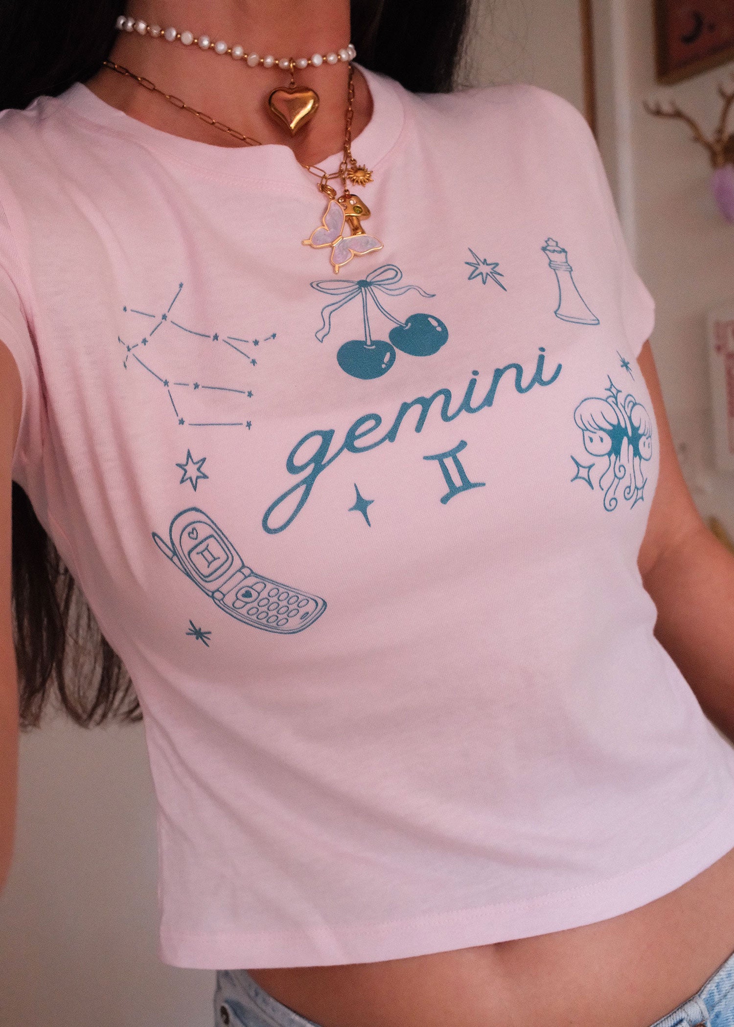 Gemini Trinkets Baby Tee
