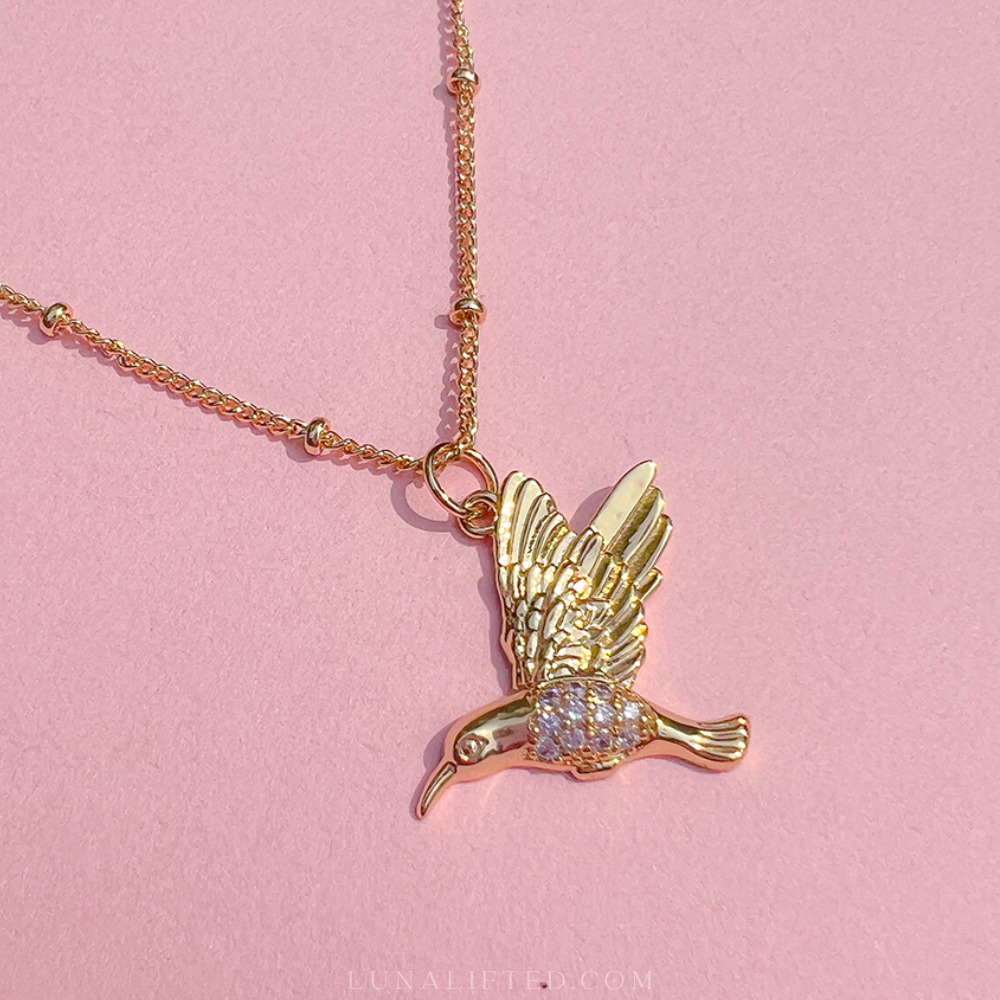 Donna Jean Humming Bird Necklace