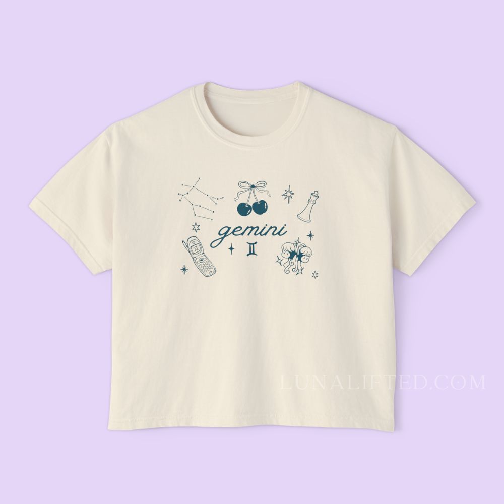 Gemini Trinkets Boxy Tee