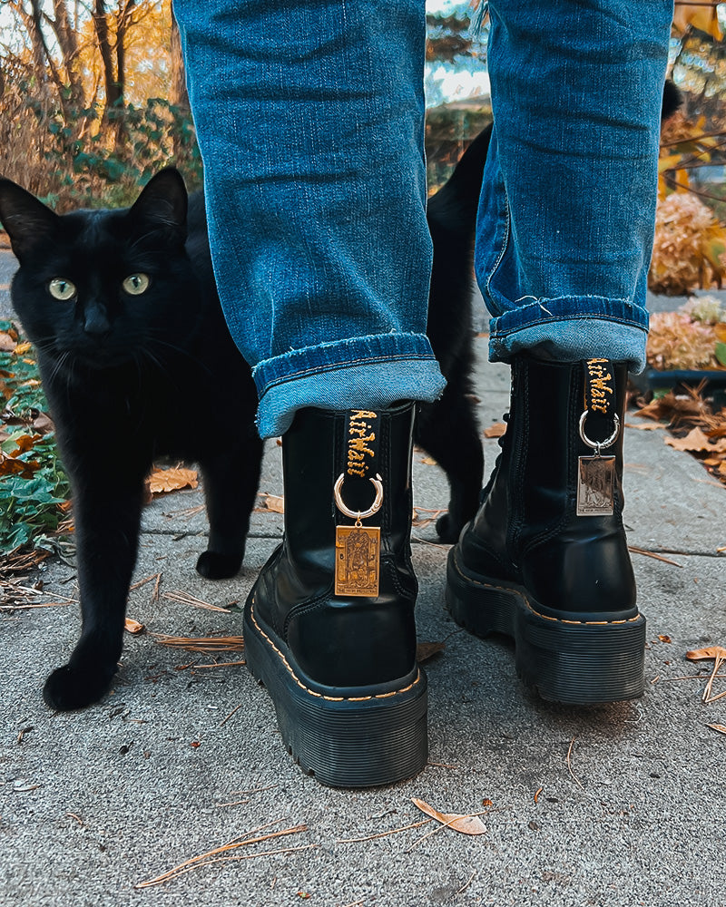 High Priestess Tarot Boot Charm