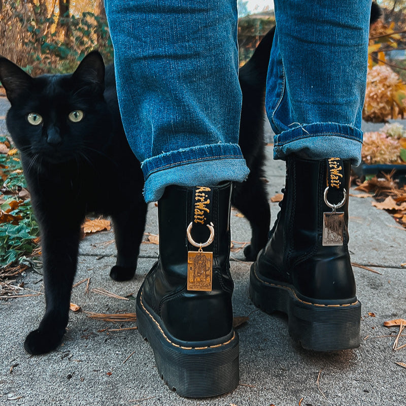 Tarot Card Boot Charms