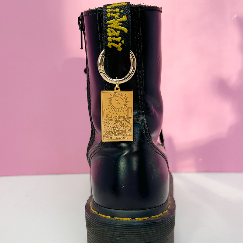 Moon Tarot Boot Charm