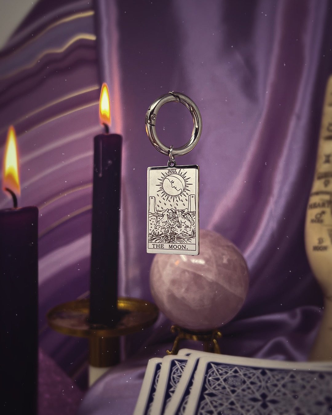 Moon Tarot Boot Charm