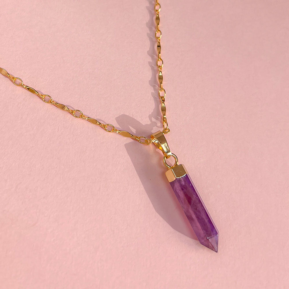Amethyst Point Necklace