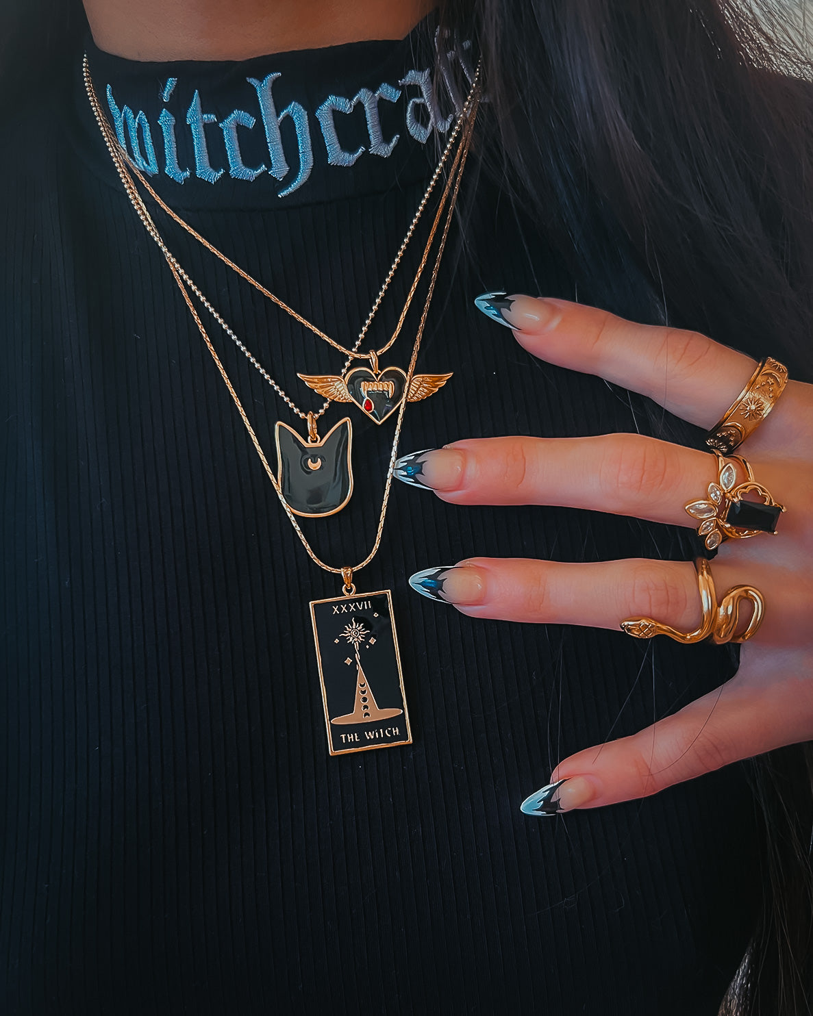 The Witch Tarot Necklace