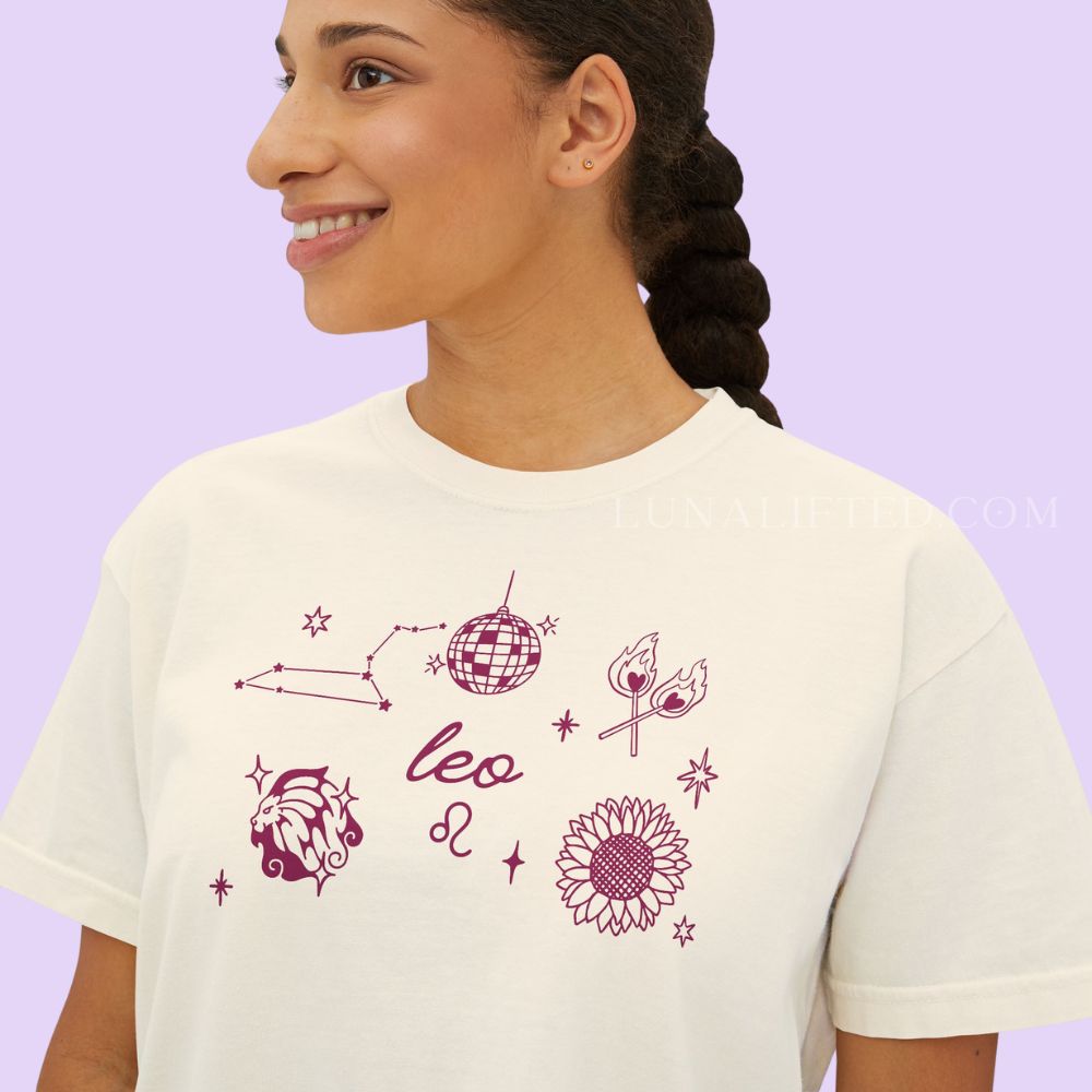 Leo Trinkets Boxy Tee