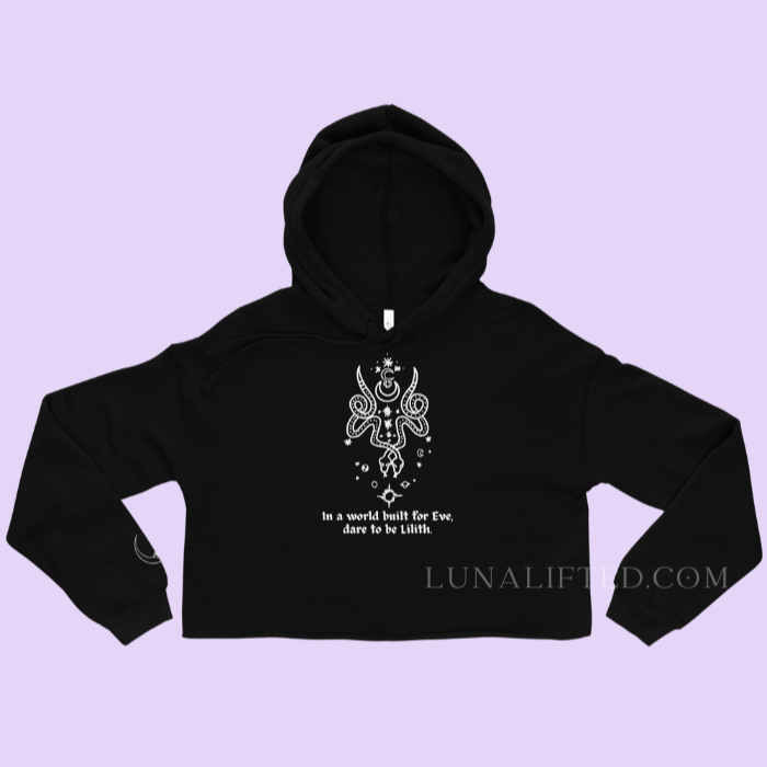 Lilith Crop Hoodie