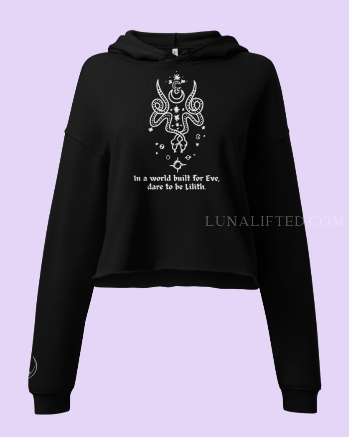 Lilith Crop Hoodie